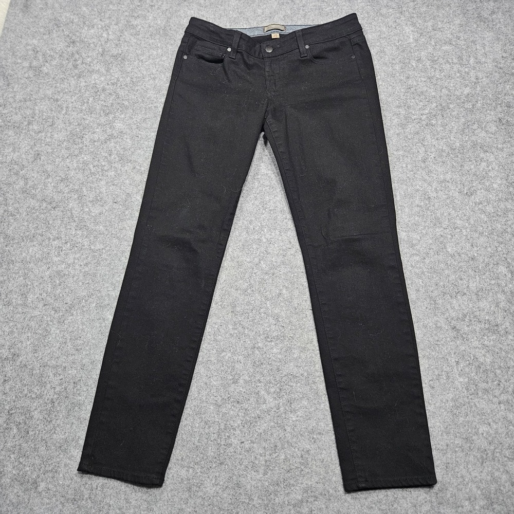 Paige Peg Skinny Jeans Black size 28